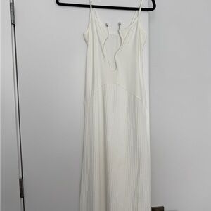 SHEIN White Cut-Out Dress